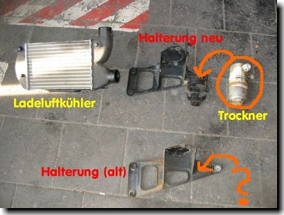 Halterung fr Trockner der Klimaanlage